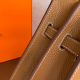 Poised bag shown from front angle