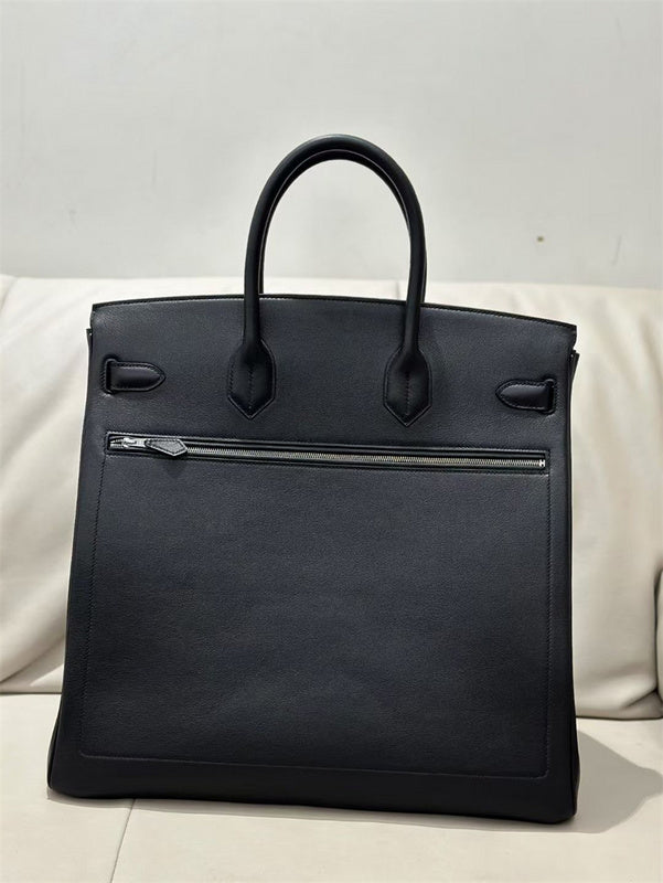 Close-up detail of statement bag design