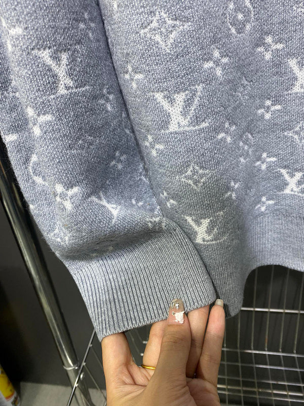 Side profile of Louis Vuitton luxury clothing with streetwear-inspired cut