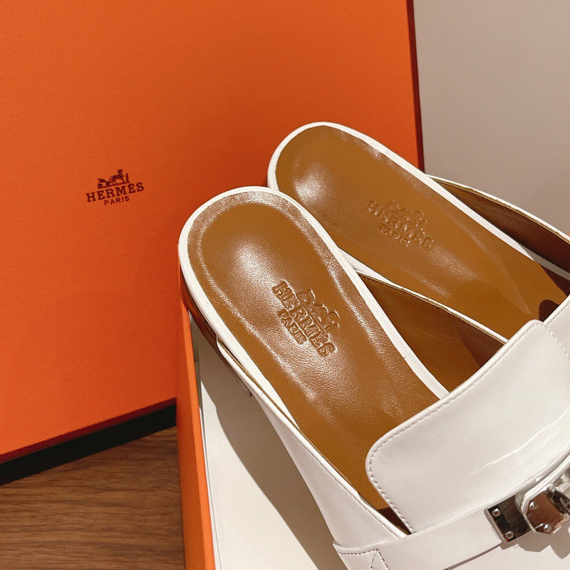 Hermes shoes Style 308 - styled lifestyle view