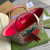 Top view of chic modern women's handbag – women's luxury accessory
