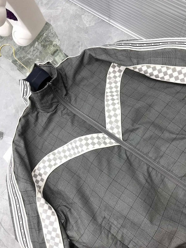 Front view of Louis Vuitton luxury clothing with relaxed-fit cut
