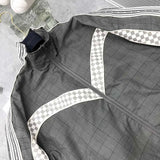 Front view of Louis Vuitton luxury clothing with relaxed-fit cut
