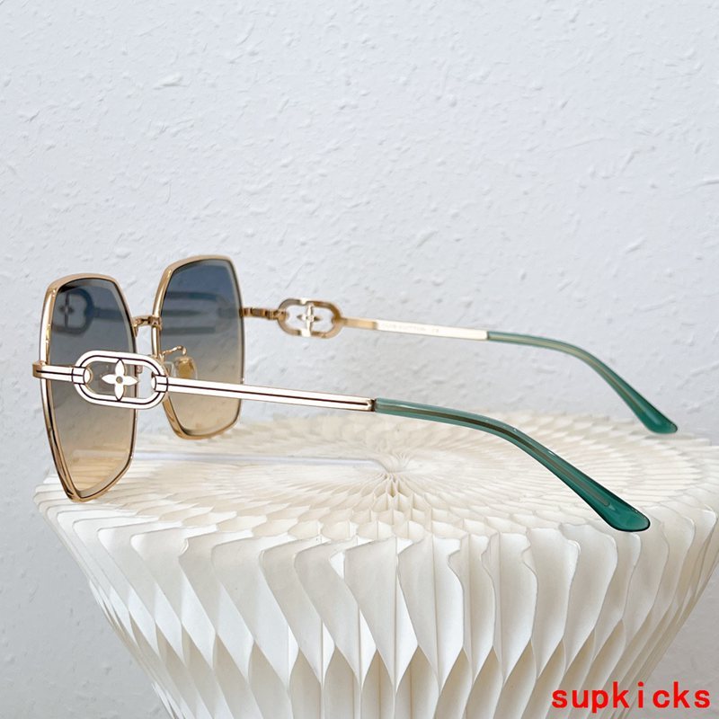 Front view of Louis Vuitton unisex sunglasses