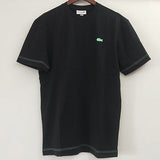 Front view of Lacoste luxury clothing with tailored silhouette