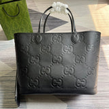 Front view of refined statement women's handbag – women's luxury handbag