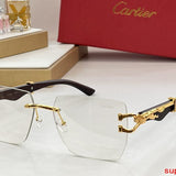 Front view of Cartier unisex sunglasses