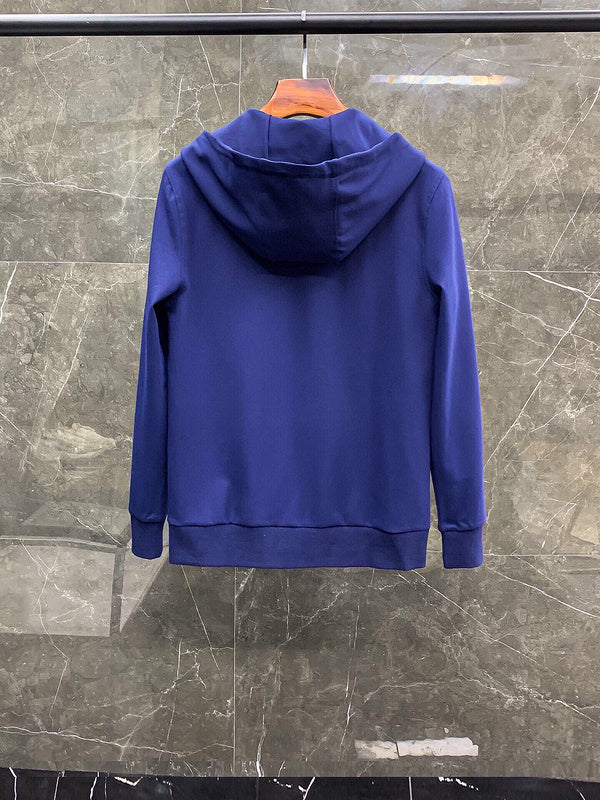 Full styled look of Louis Vuitton luxury clothing with monogram-inspired silhouette