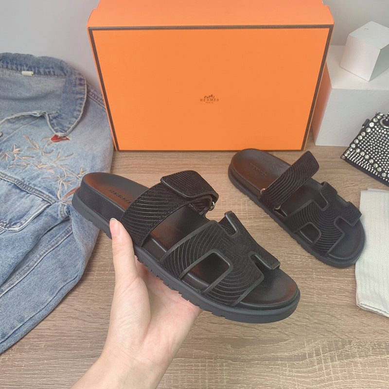 Hermès White Chelsea Boots - Full Silhouette View