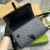 Interior view of signature statement women's handbag – women's everyday handbag
