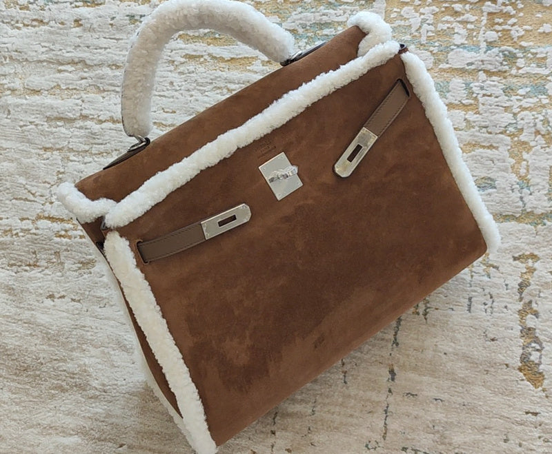 Close-up detail of minimalist bag design