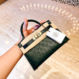 Interior view of considered premium bag