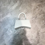 Sophisticated Faux Leather Handbag - Polished Finish | Women's Premium Handbag #615 - back view (image 4) of designer-inspired handbag
