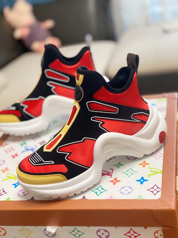 Louis Vuitton luxury shoes close-up — premium authentic designer style