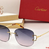 Lifestyle view of Cartier unisex sunglasses