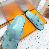Hermes sandals Style 165 - top view showing design