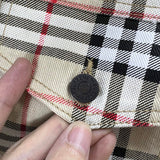 Texture and finish detail of Burberry luxury piece style No.541