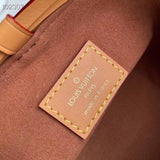 Back view of polished modern women's handbag – women's everyday handbag