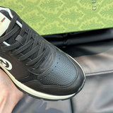 Gucci neutral cream luxury sneakers view 4 streetwear statement look