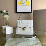 Refined Premium PU Leather Handbag - Polished Finish | Women's Luxury Handbag #1695 - product detail shot (image 10) of designer-inspired handbag