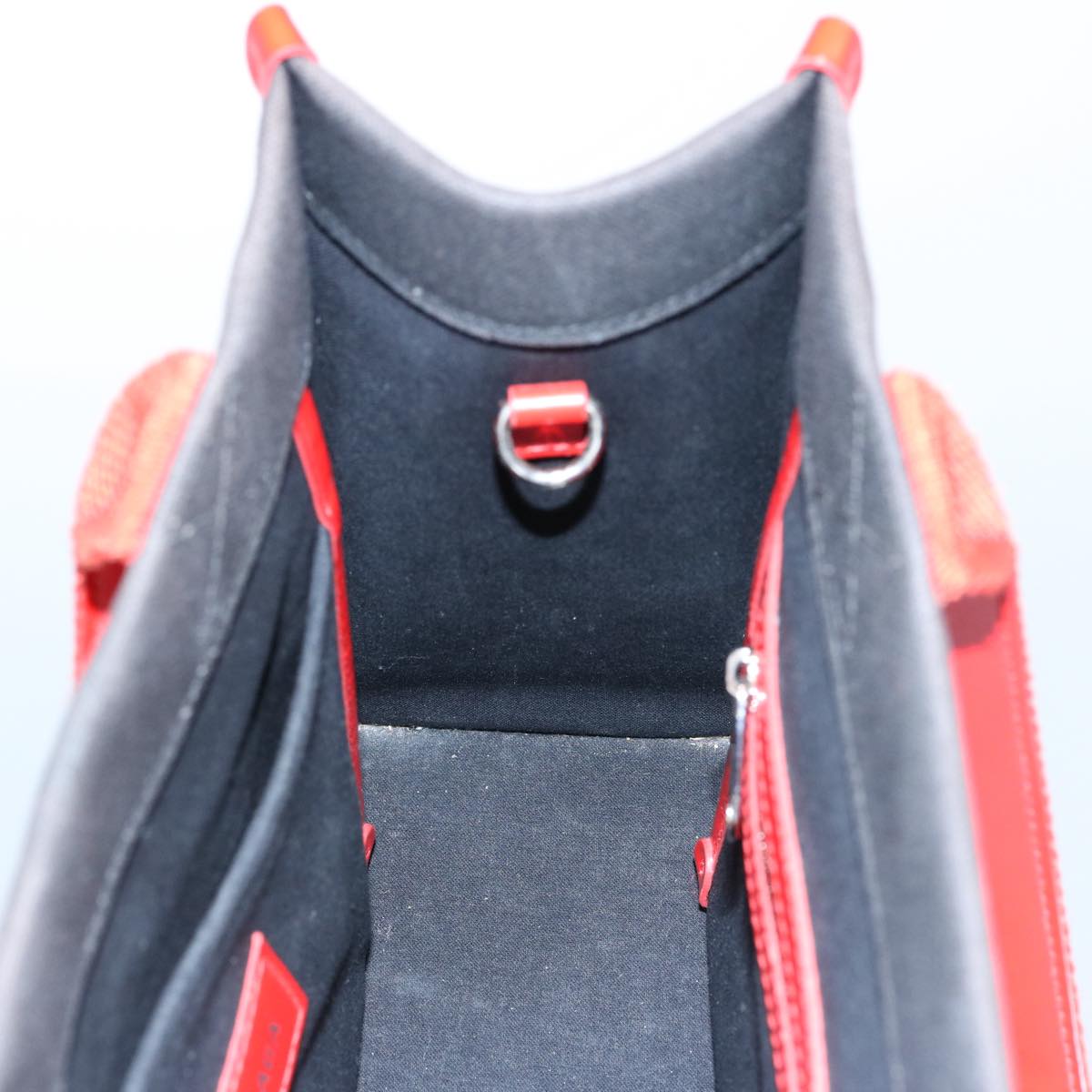 Balenciaga Hard Ware Small Hand Bag Canvas Black Red 671402 | Designer Luxury Handbag