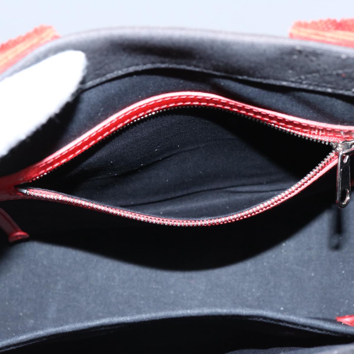 Balenciaga Hard Ware Small Hand Bag Canvas Black Red 671402 | Designer Luxury Handbag