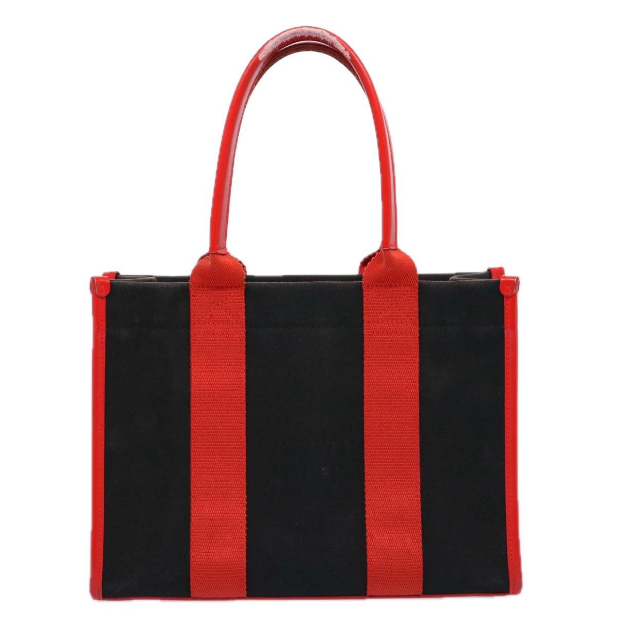 Balenciaga Hard Ware Small Hand Bag Canvas Black Red 671402 | Designer Luxury Handbag