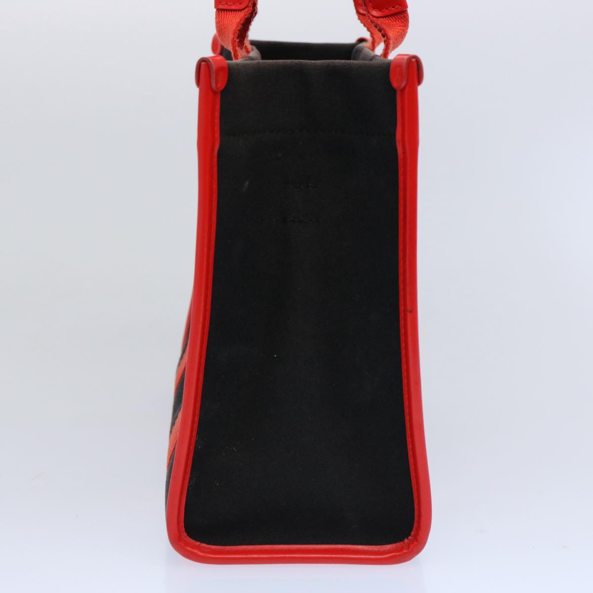 Balenciaga Hard Ware Small Hand Bag Canvas Black Red 671402 | Designer Luxury Handbag