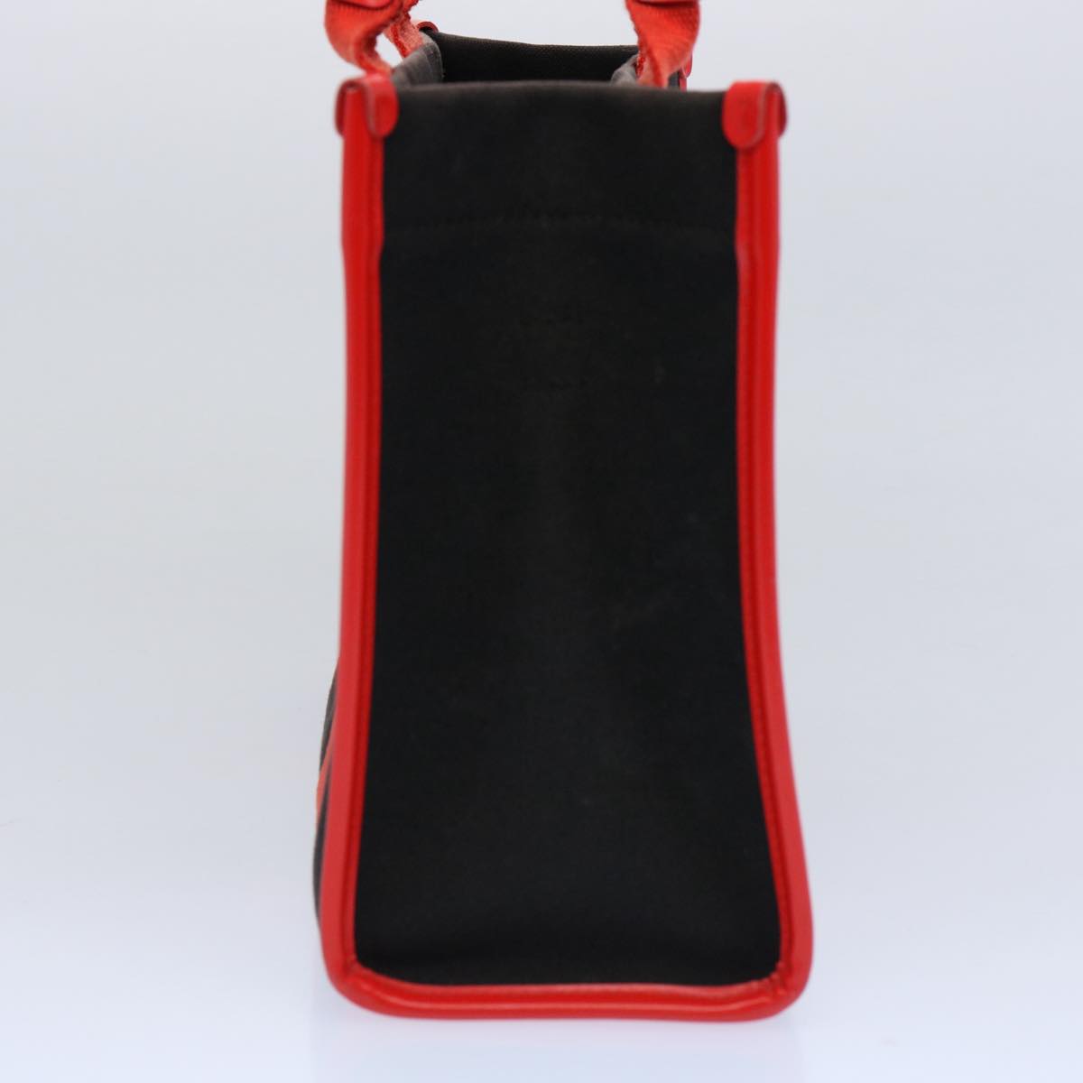 Balenciaga Hard Ware Small Hand Bag Canvas Black Red 671402 | Designer Luxury Handbag