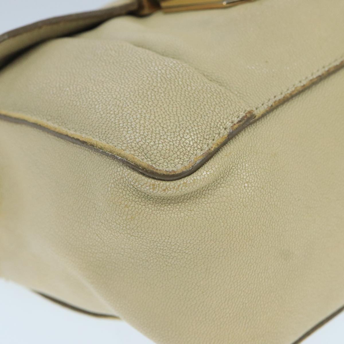 Prestique elegant leather Shoulder Bag back view