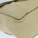 Chloe authentic luxury shoulder bag Beige leather craftsmanship