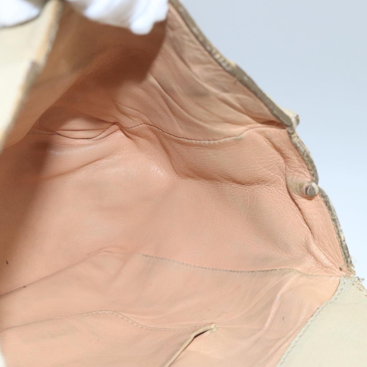 Chloe authentic luxury shoulder bag Beige leather craftsmanship
