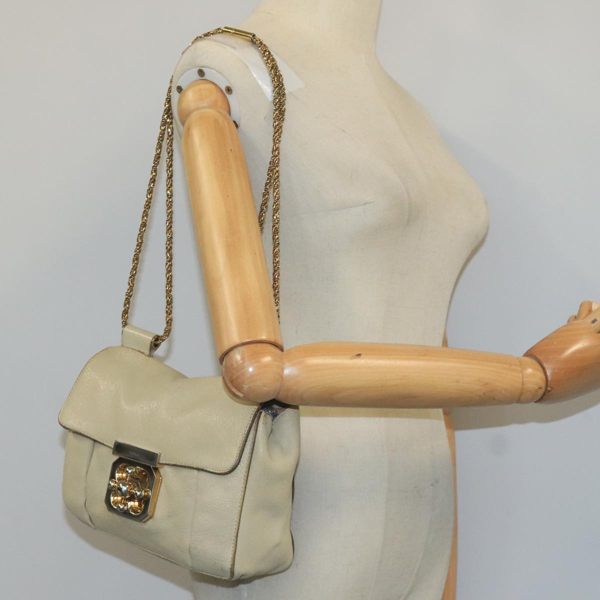Prestique elegant leather Shoulder Bag top view