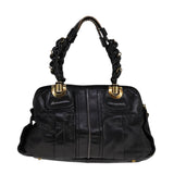 Side view of Chloe handbag Black premium designer bag