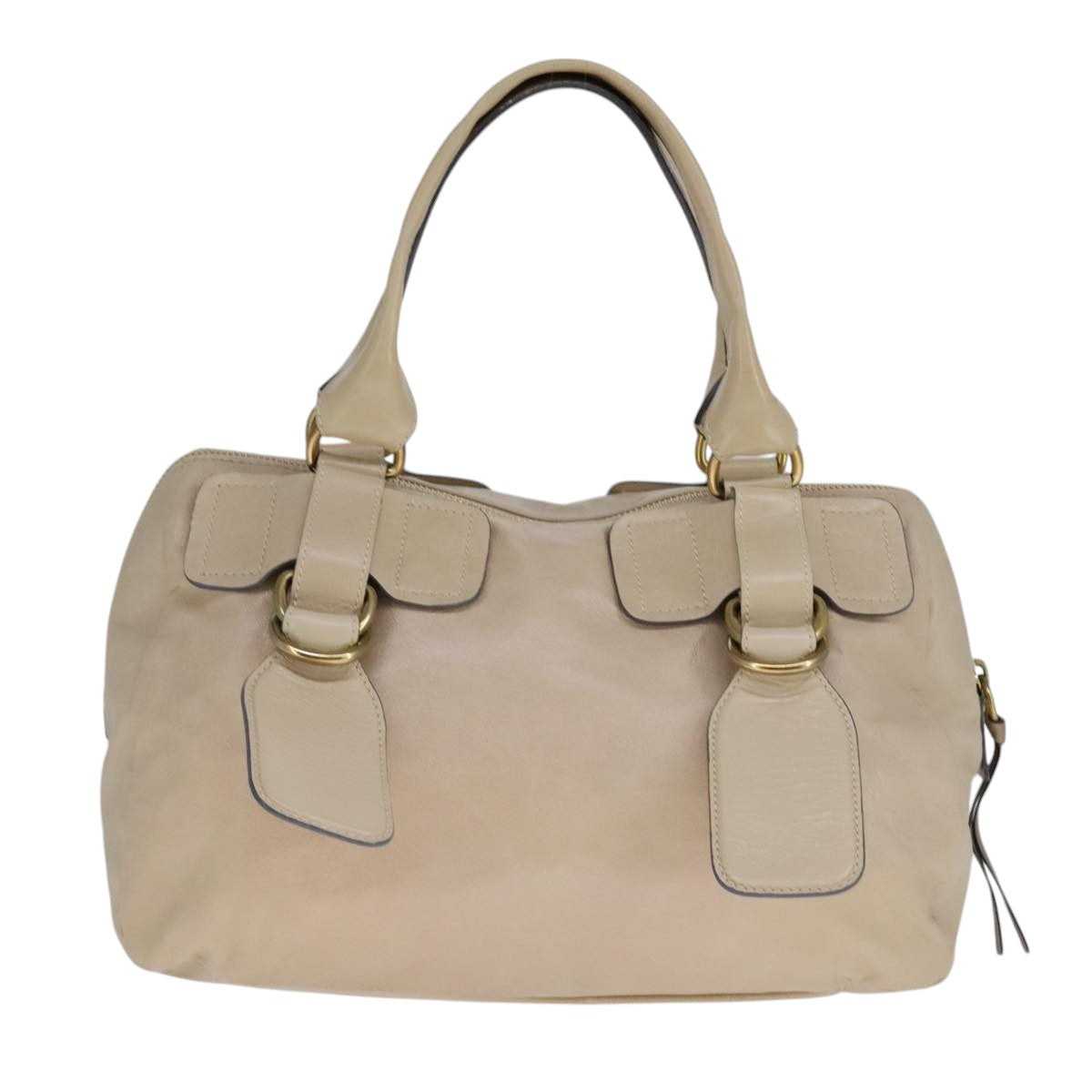Chloe designer handbag leather closeup detail