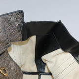 Belvaresque elegant leather Handbag top view