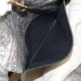 Belvaresque elegant leather Handbag back view
