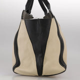 Belvaresque elegant leather Handbag top view