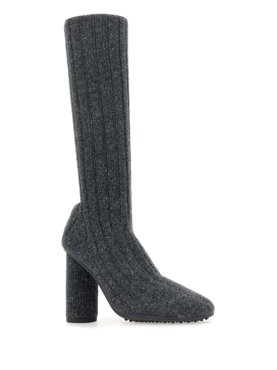 Bottega Veneta Shoes Bottega Veneta Women Atomic Knitted Wool Boots Premium Designer Casual Shoes