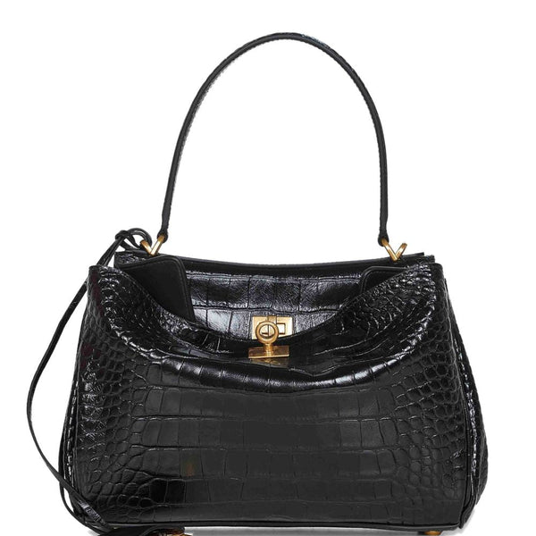 Balenciaga Bags? Balenciaga Women Rodeo Small Leather Handbag Elegant Everyday Designer Handbag