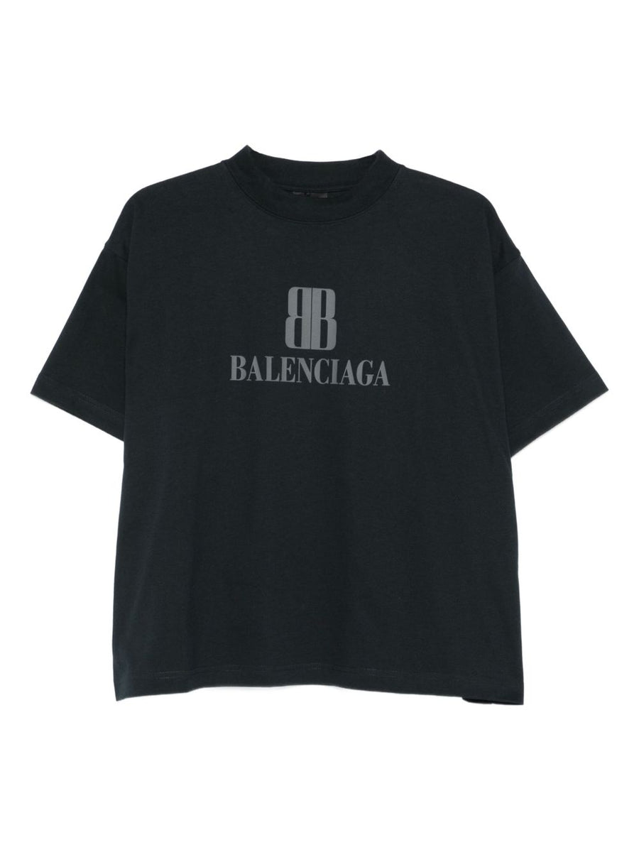 Balenciaga tee shirts luxury designer piece front view