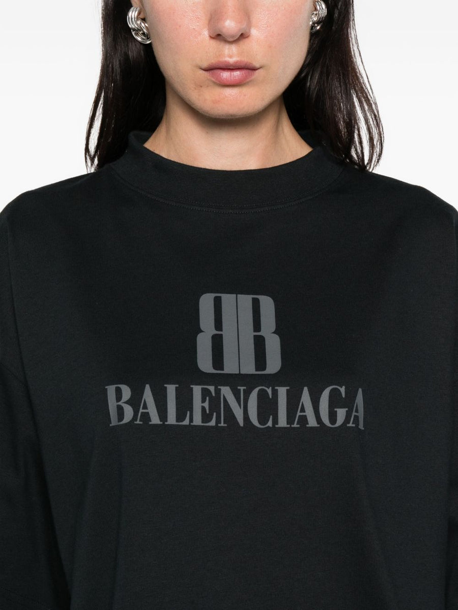 Balenciaga T-Shirts? Balenciaga Women Cropped T-Shirt M C Casual Everyday Designer Tee