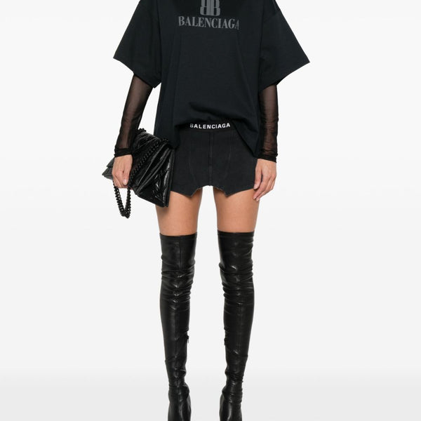 Balenciaga T-Shirts? Balenciaga Women Cropped T-Shirt M C Casual Everyday Designer Tee