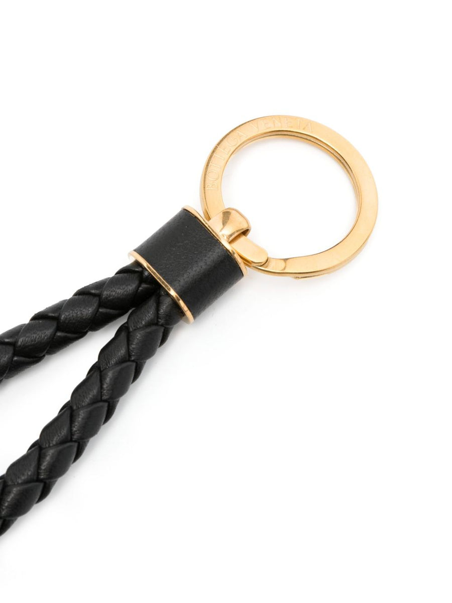 Bottega Veneta Accessories? Bottega Veneta Women Intreccio Leather Keyring Premium Everyday Designer Accessory