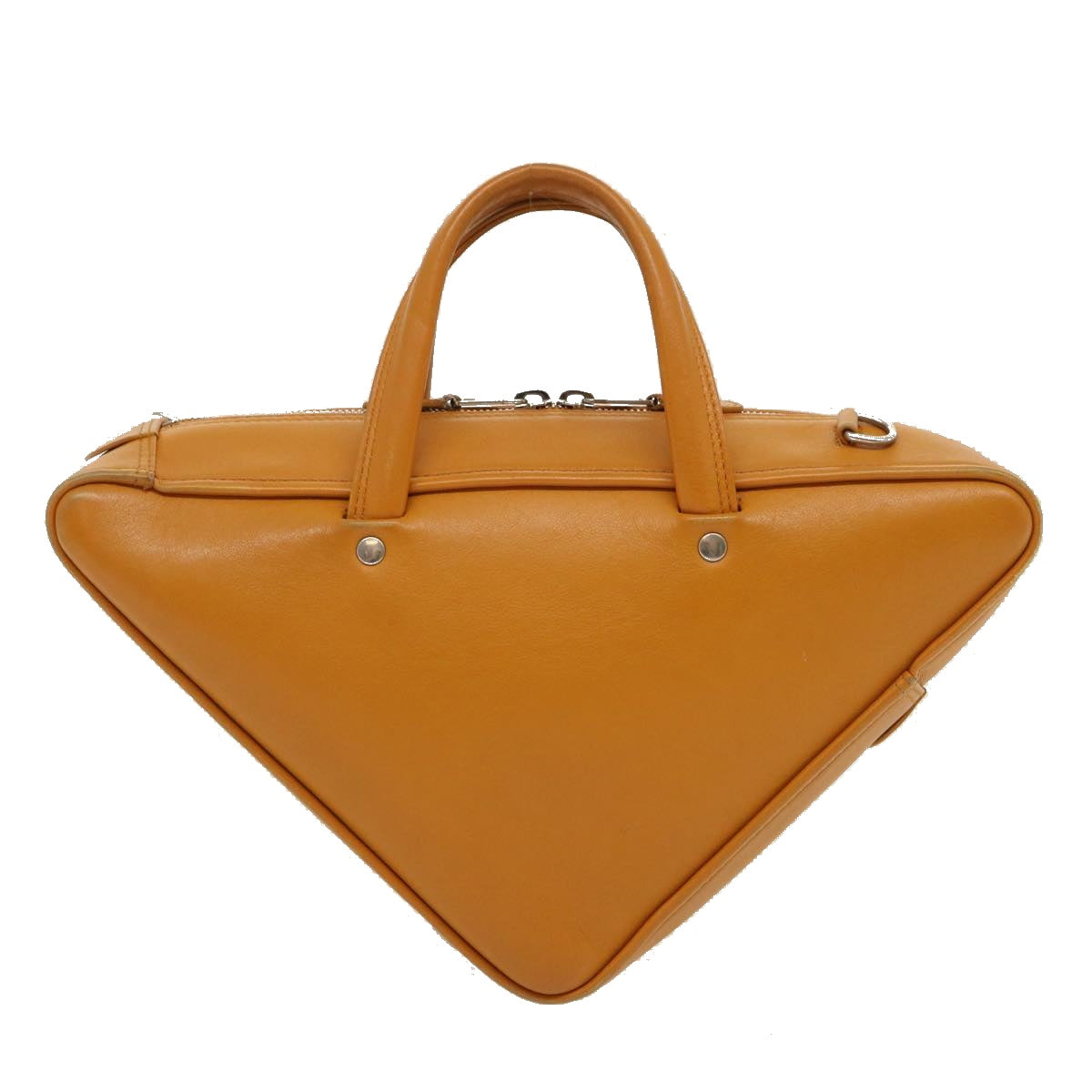 Balenciaga 2Way Shoulder Bag Hand Bag Leather Brown — Designer Shoulder Bag