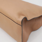 Close-up of Bamboo bags hardware and fine stitching