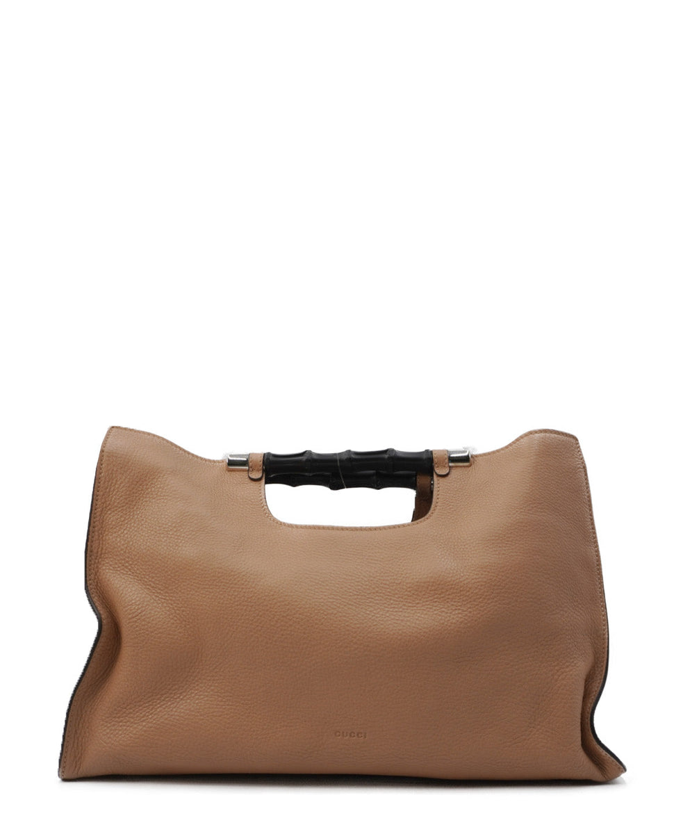 Gucci Bags? Gucci Bamboo Dailey Shopper Bag Brown Premium Designer Shoulder Bag
