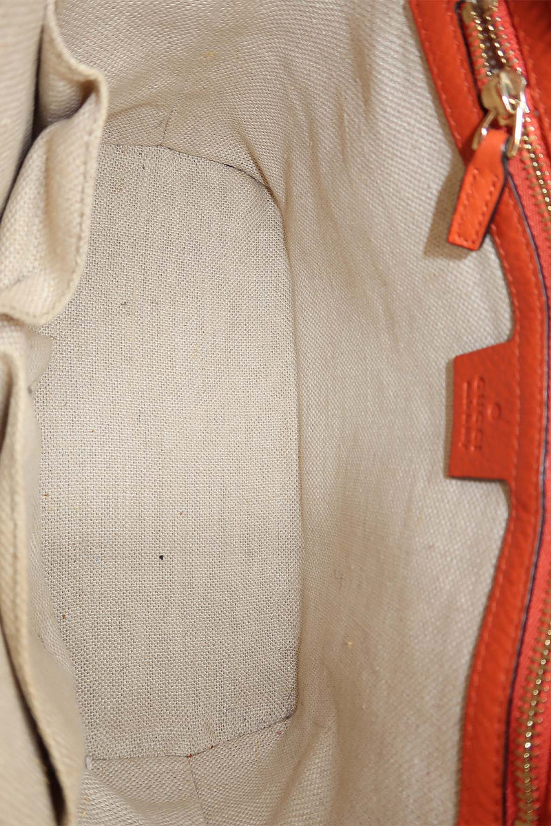 Gucci Bags? Gucci Belted Tote Bag Brown, Orange Luxury Designer Leather Handbag