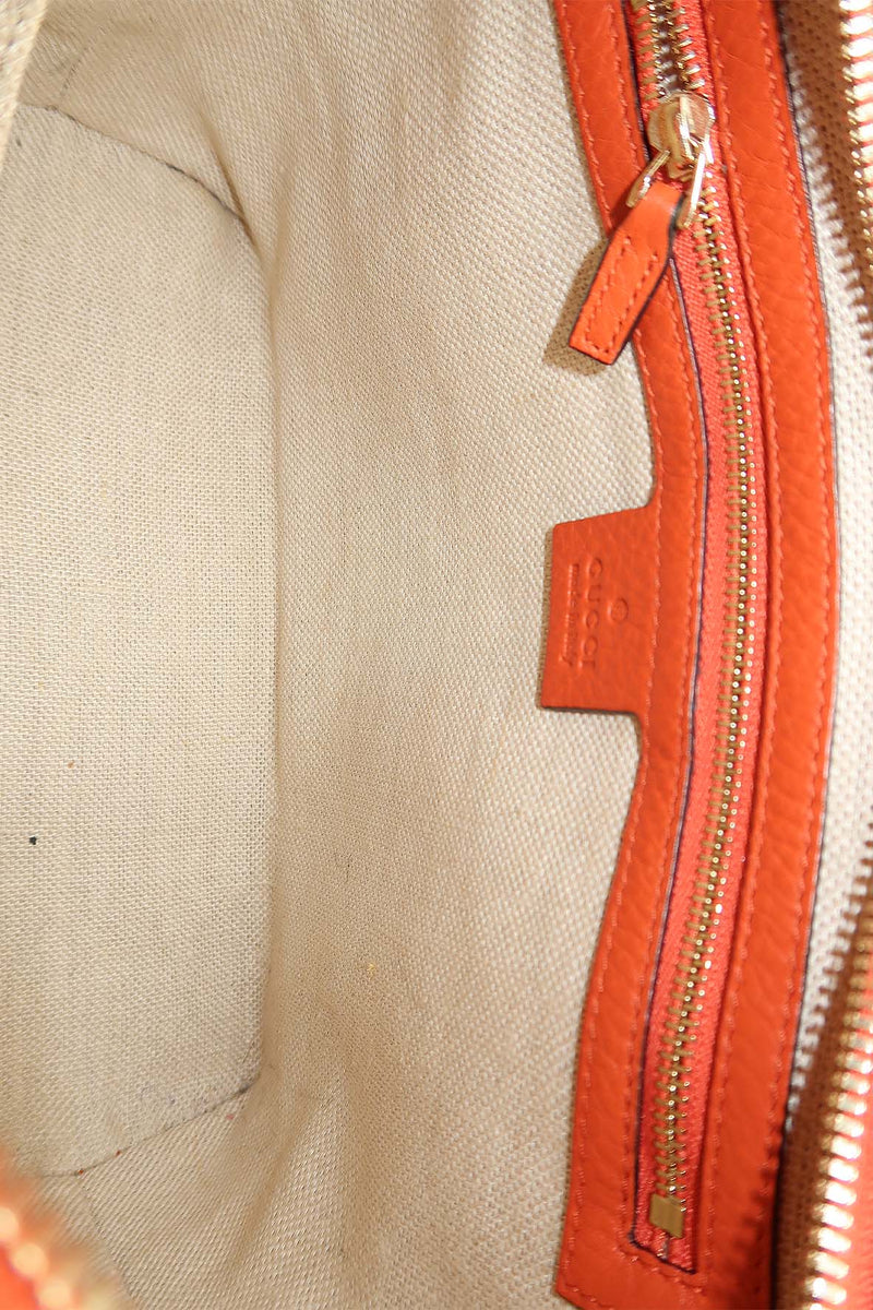 Gucci Bags? Gucci Belted Tote Bag Brown, Orange Luxury Designer Leather Handbag