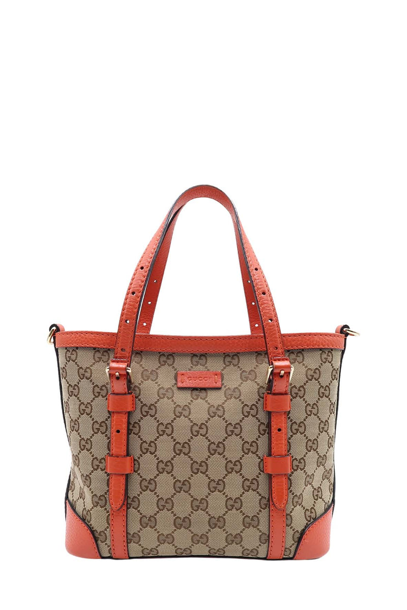 Gucci Bags? Gucci Belted Tote Bag Brown, Orange Luxury Designer Leather Handbag